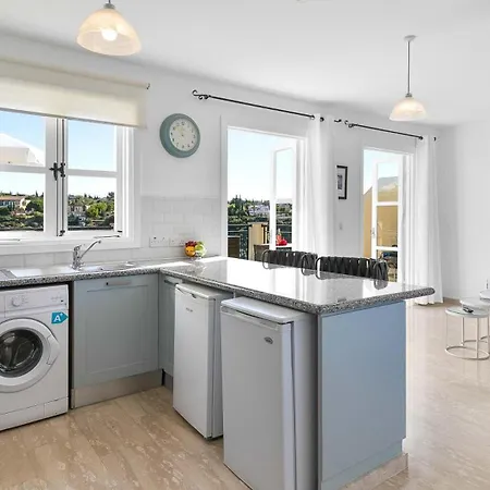 Modern U6 With Beautiful Sea Views, Aphrodite Hills 公寓 库克里亚