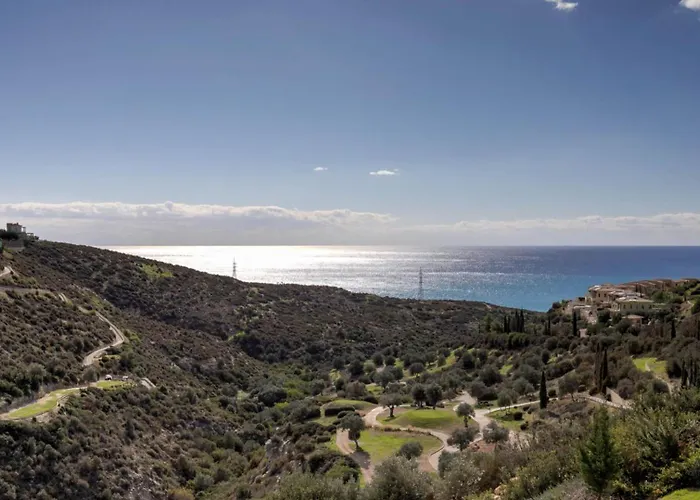 Modern U6 With Beautiful Sea Views, Aphrodite Hills Apartmán