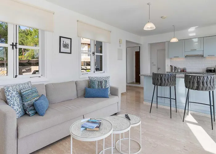 Modern U6 With Beautiful Sea Views, Aphrodite Hills Lägenhet Kouklia